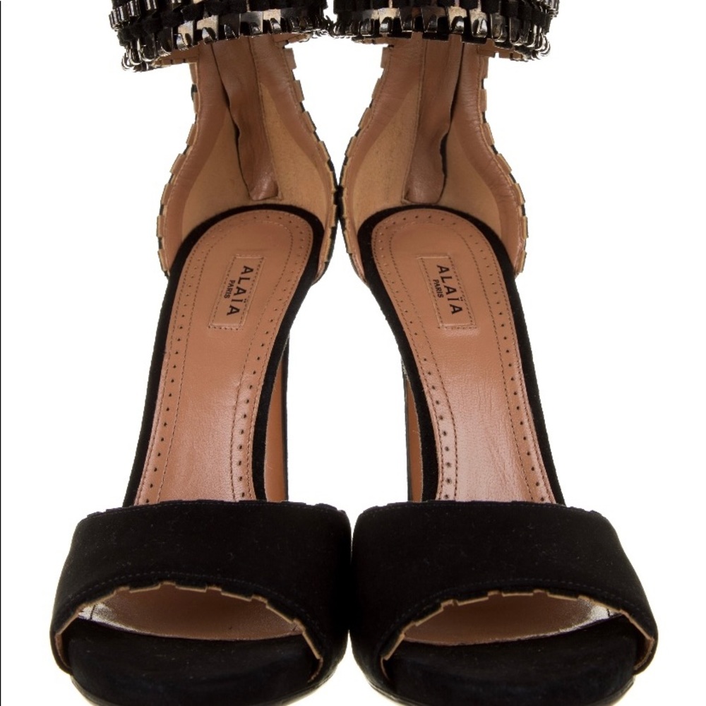 COPY - Authentic black alaia heels size 9.5